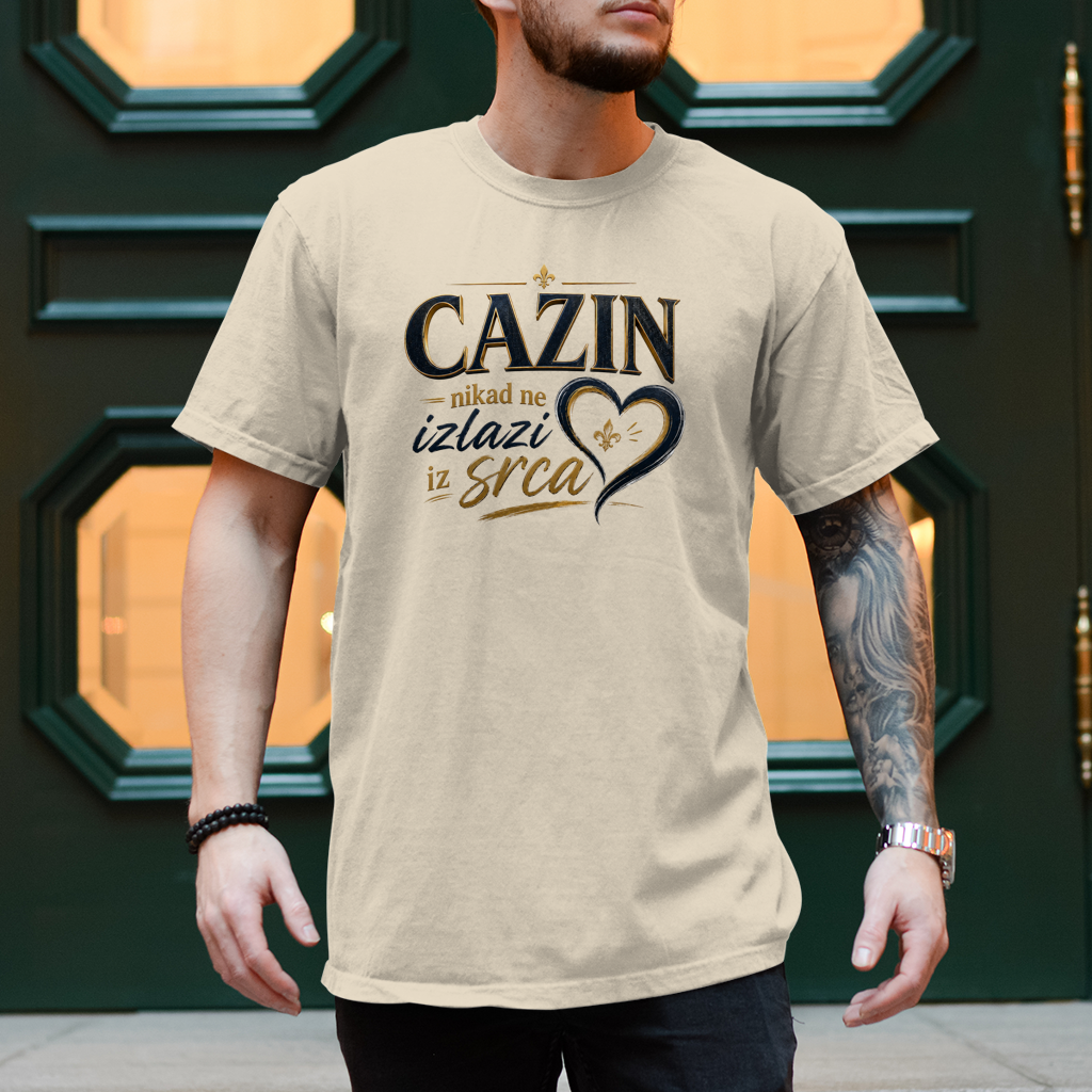Herren T-Shirt Cazin nikad ne izlazi iz srca