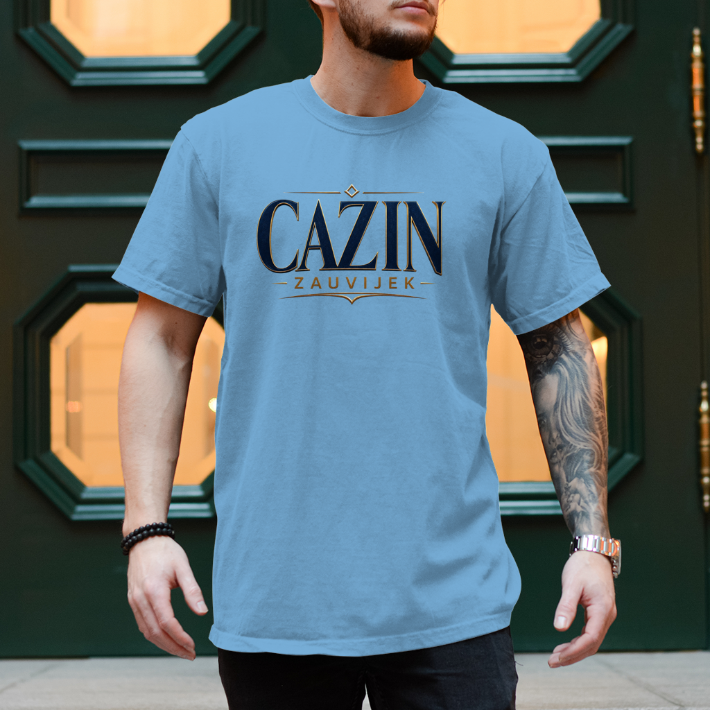 Herren T-Shirt Cazin zauvijek