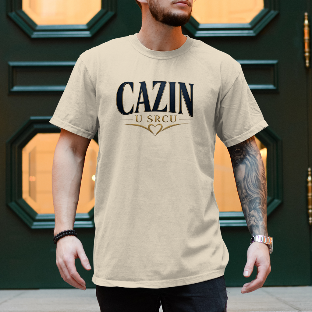 Herren T-Shirt Cazin u srcu