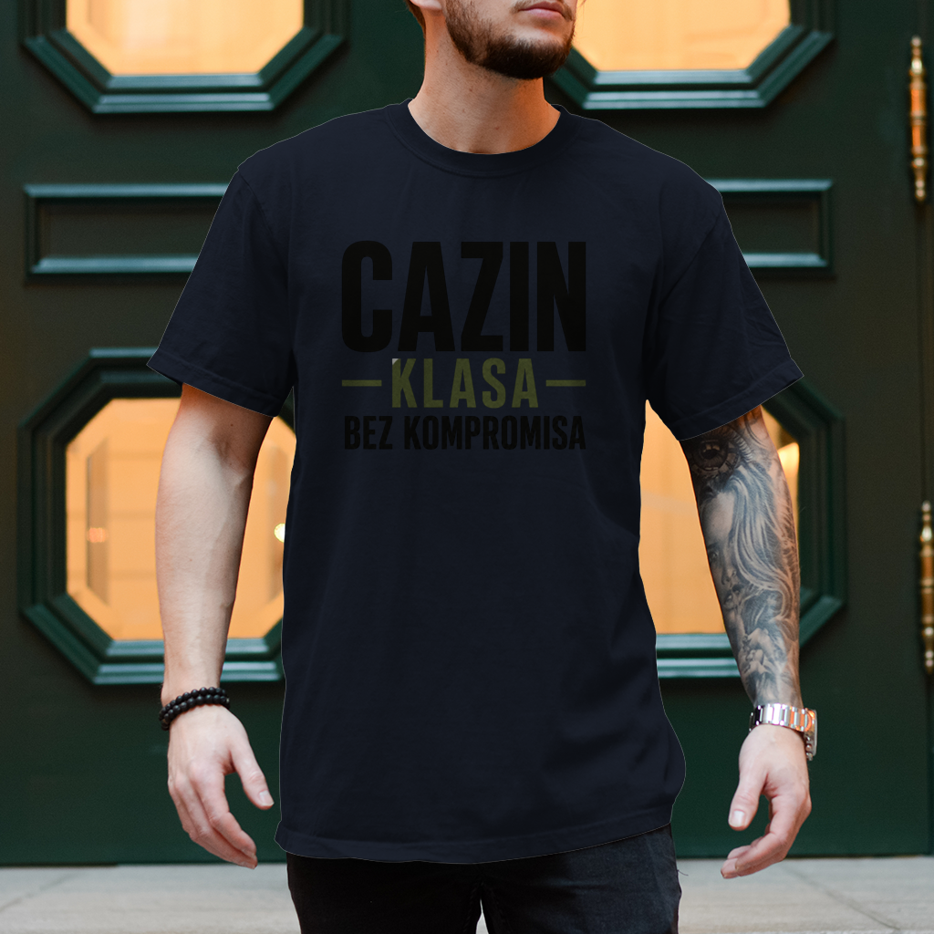 Herren T-Shirt Cazin klasa