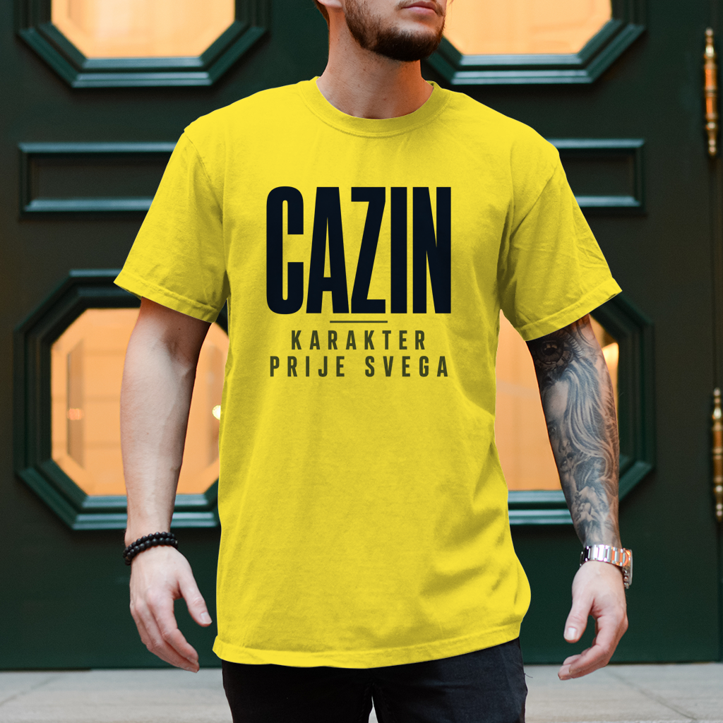 Herren T-Shirt Cazin karakter