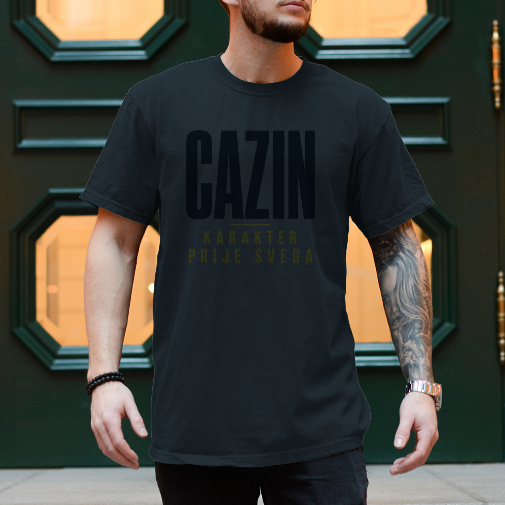 Herren T-Shirt Cazin karakter