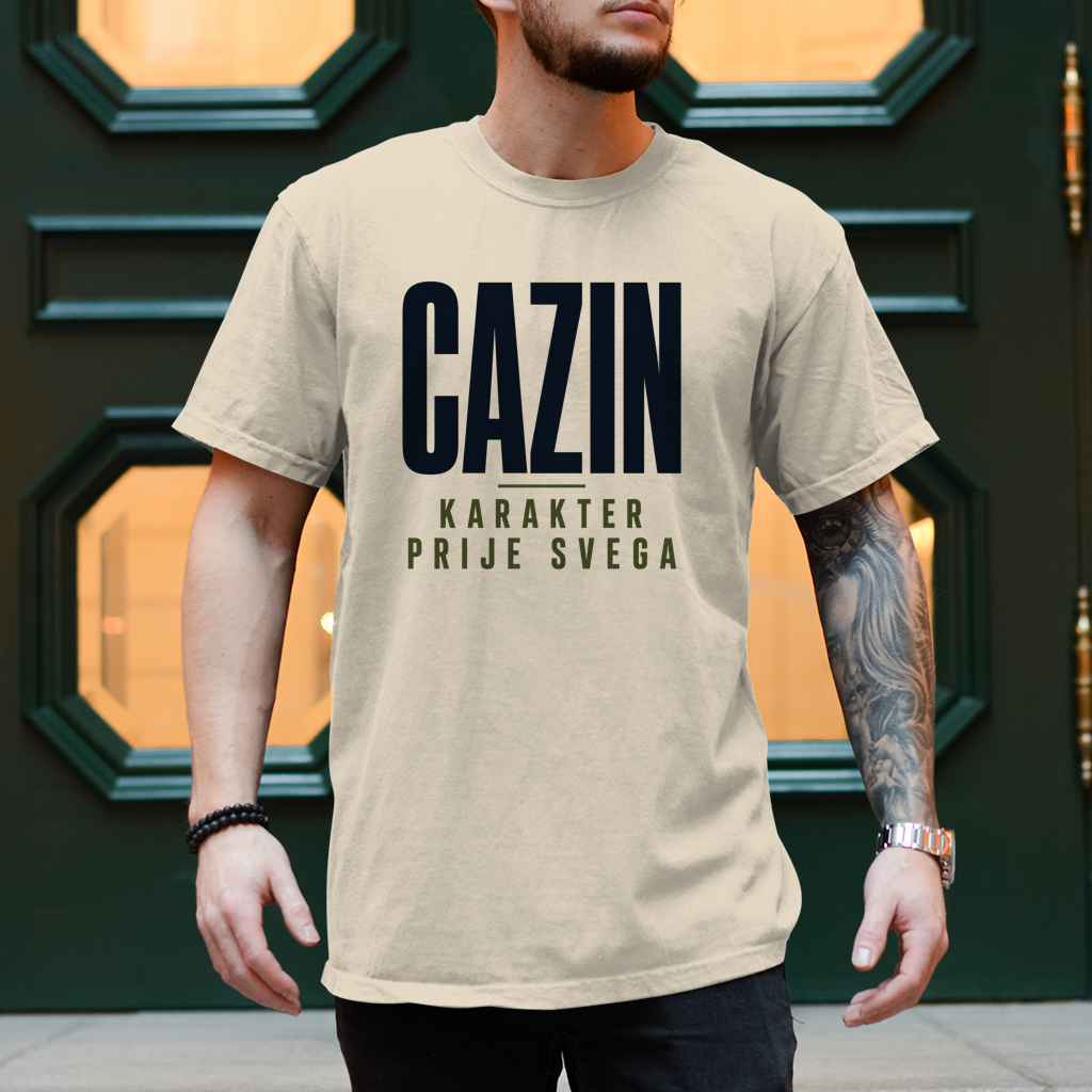 Herren T-Shirt Cazin karakter