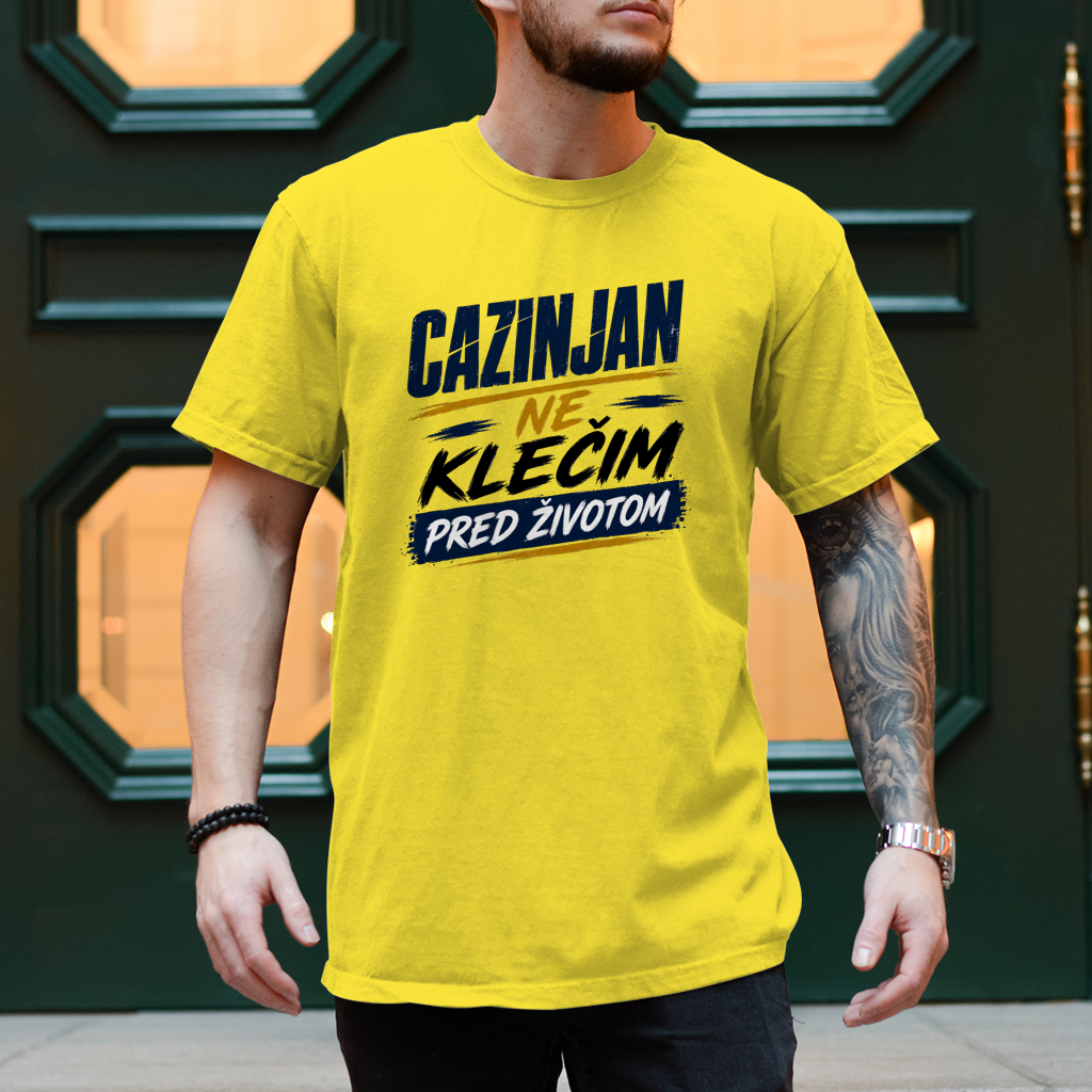 Herren T-Shirt Cazin ne klecim