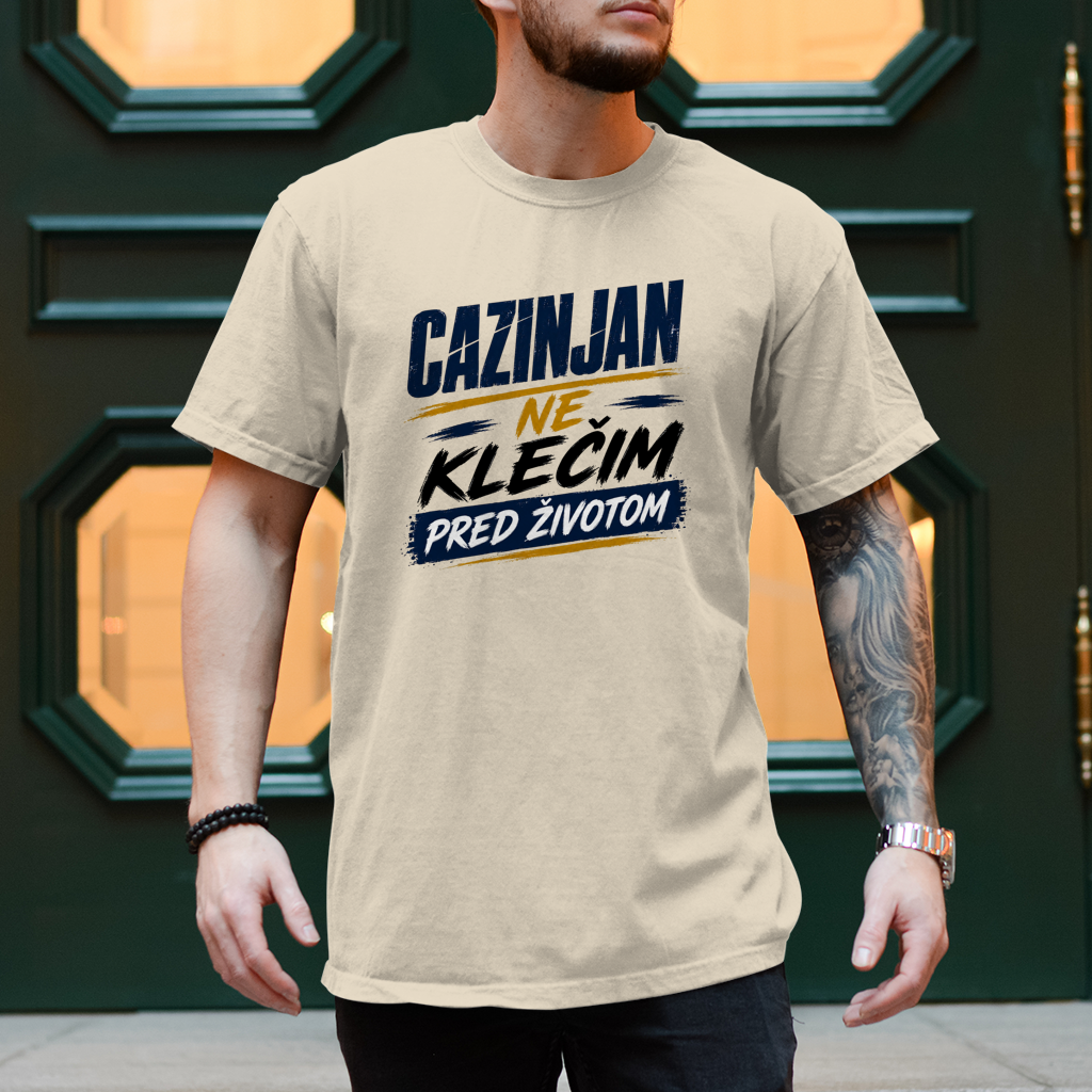 Herren T-Shirt Cazin ne klecim