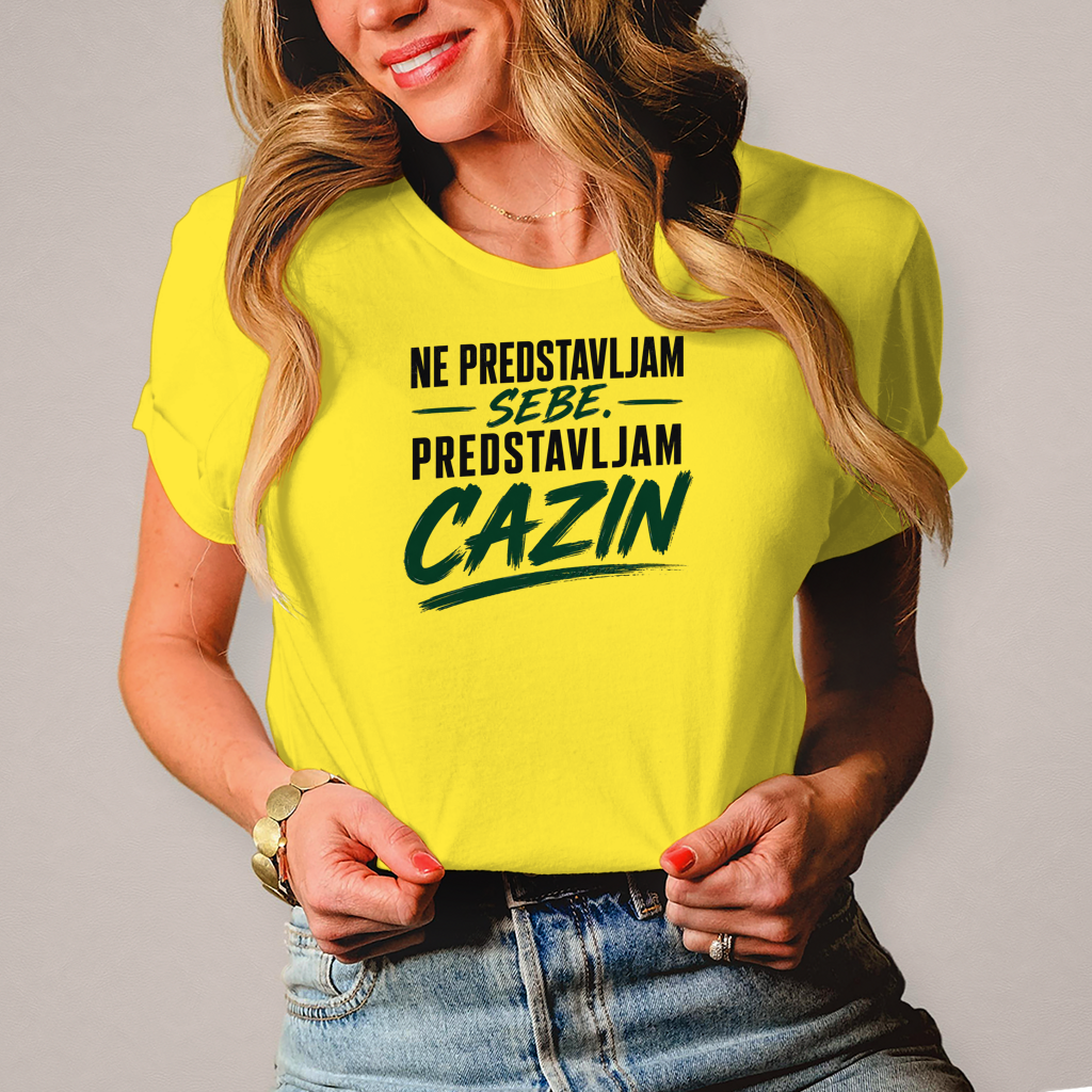 Damen T-Shirt Predstavljam Cazin