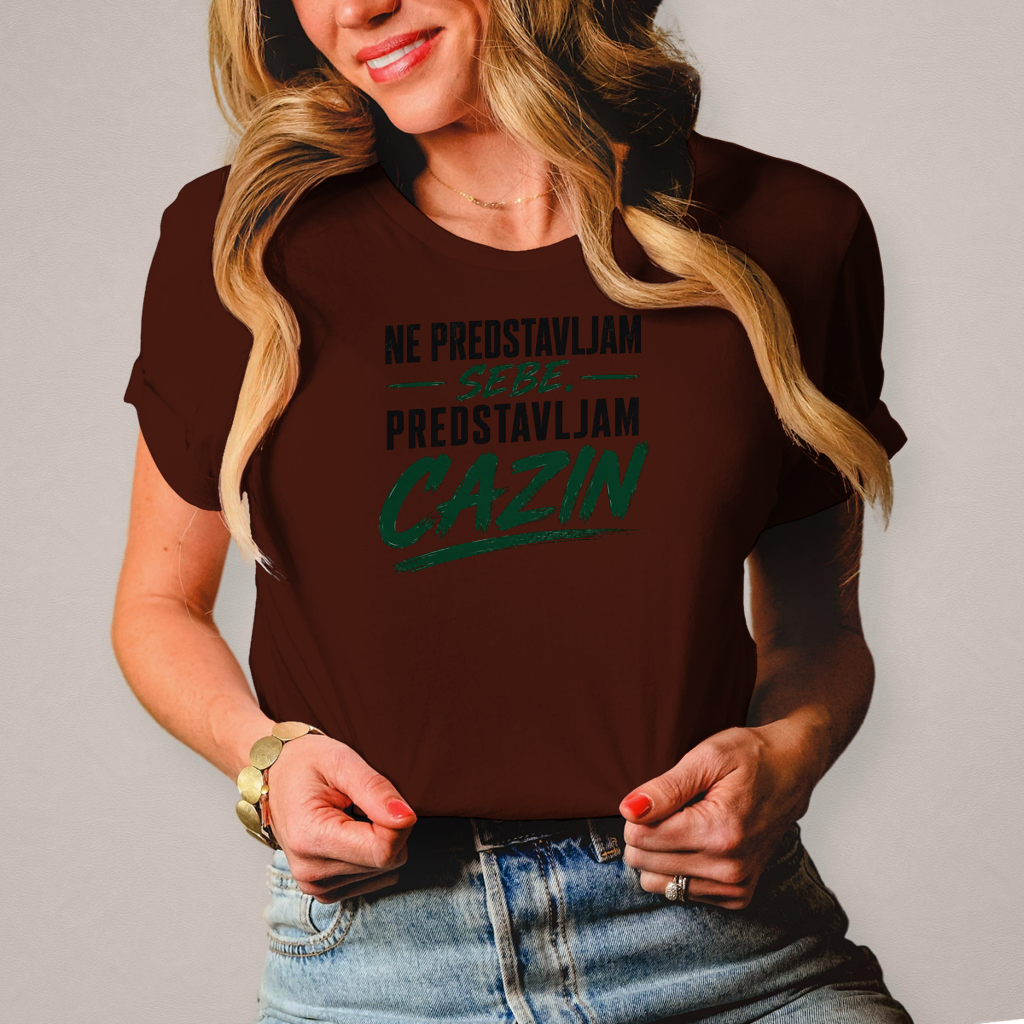 Damen T-Shirt Predstavljam Cazin