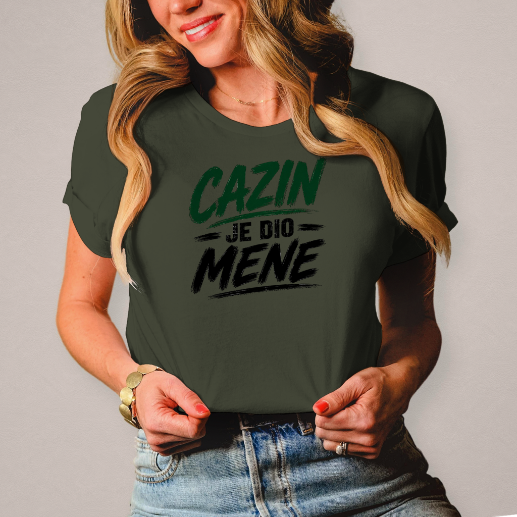 Damen T-Shirt Cazin je dio mene