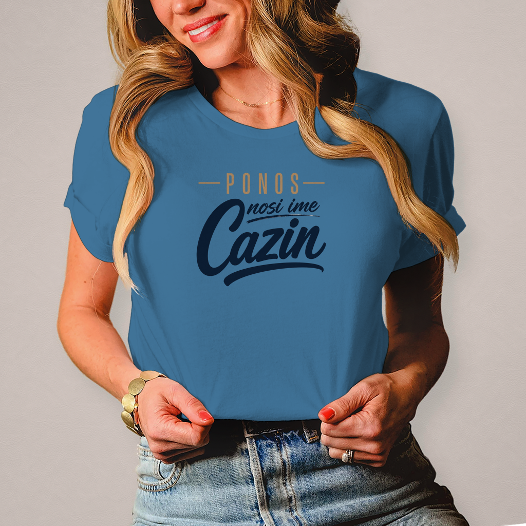 Damen T-Shirt Cazin ponos
