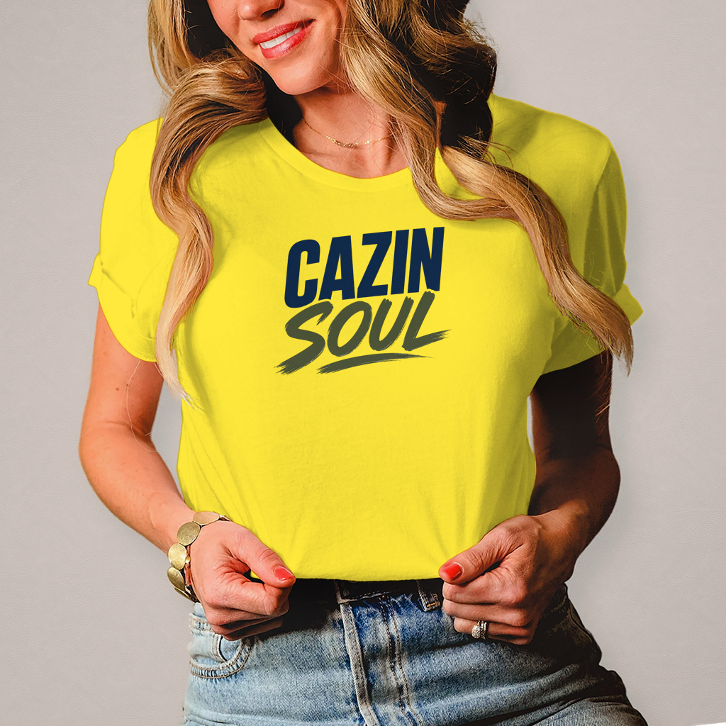 Damen T-Shirt Cazin soul