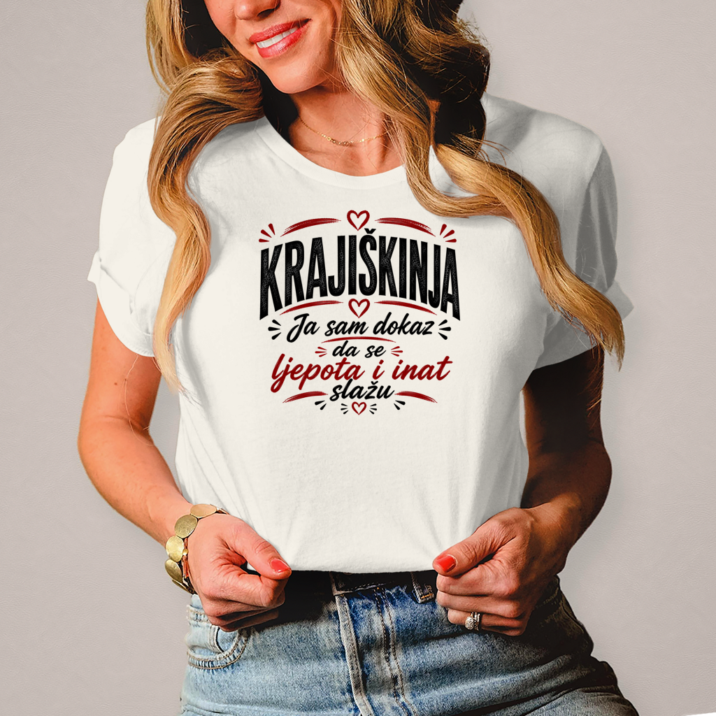 Damen T-Shirt Ljepota i inat