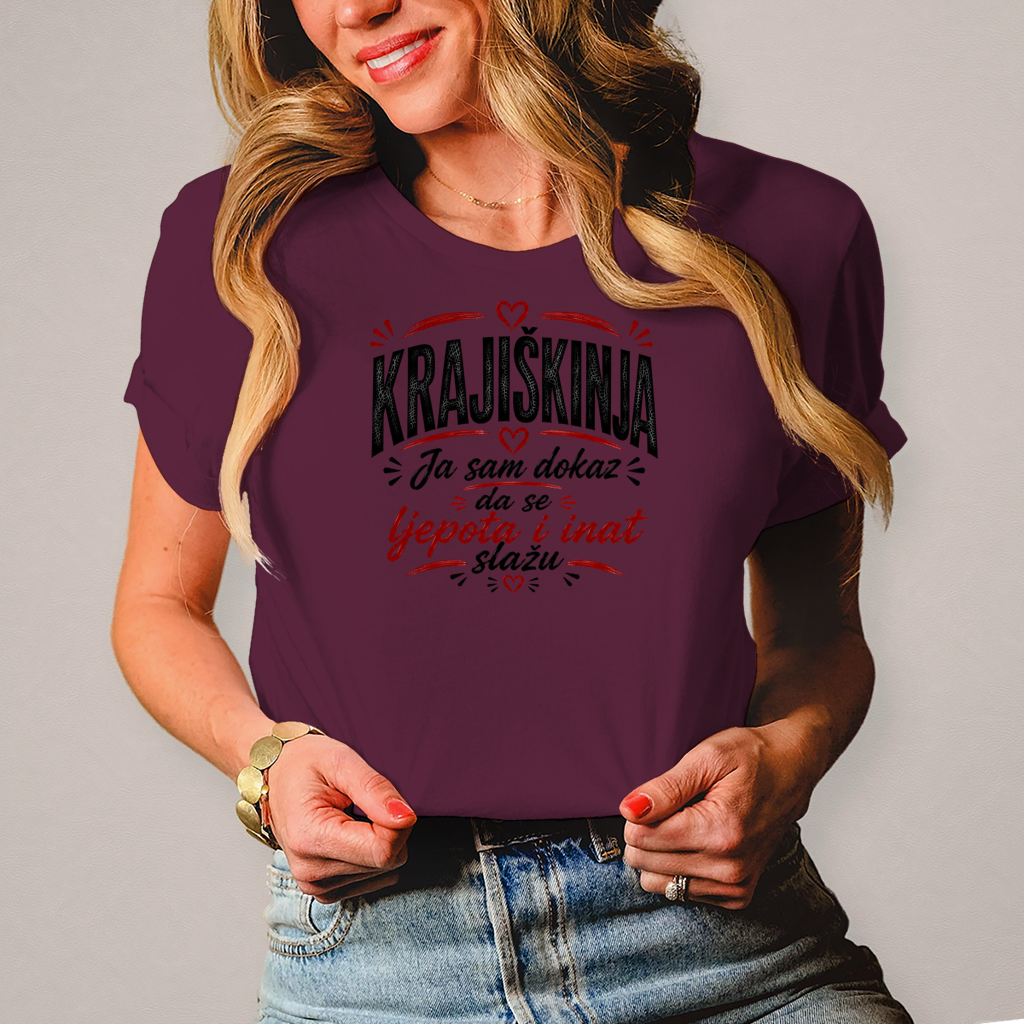 Damen T-Shirt Ljepota i inat