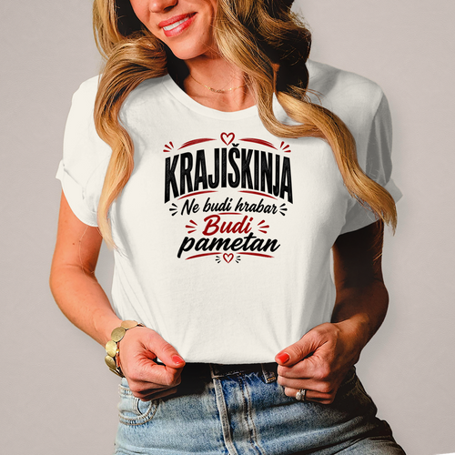 Ženska majica Budi pametan