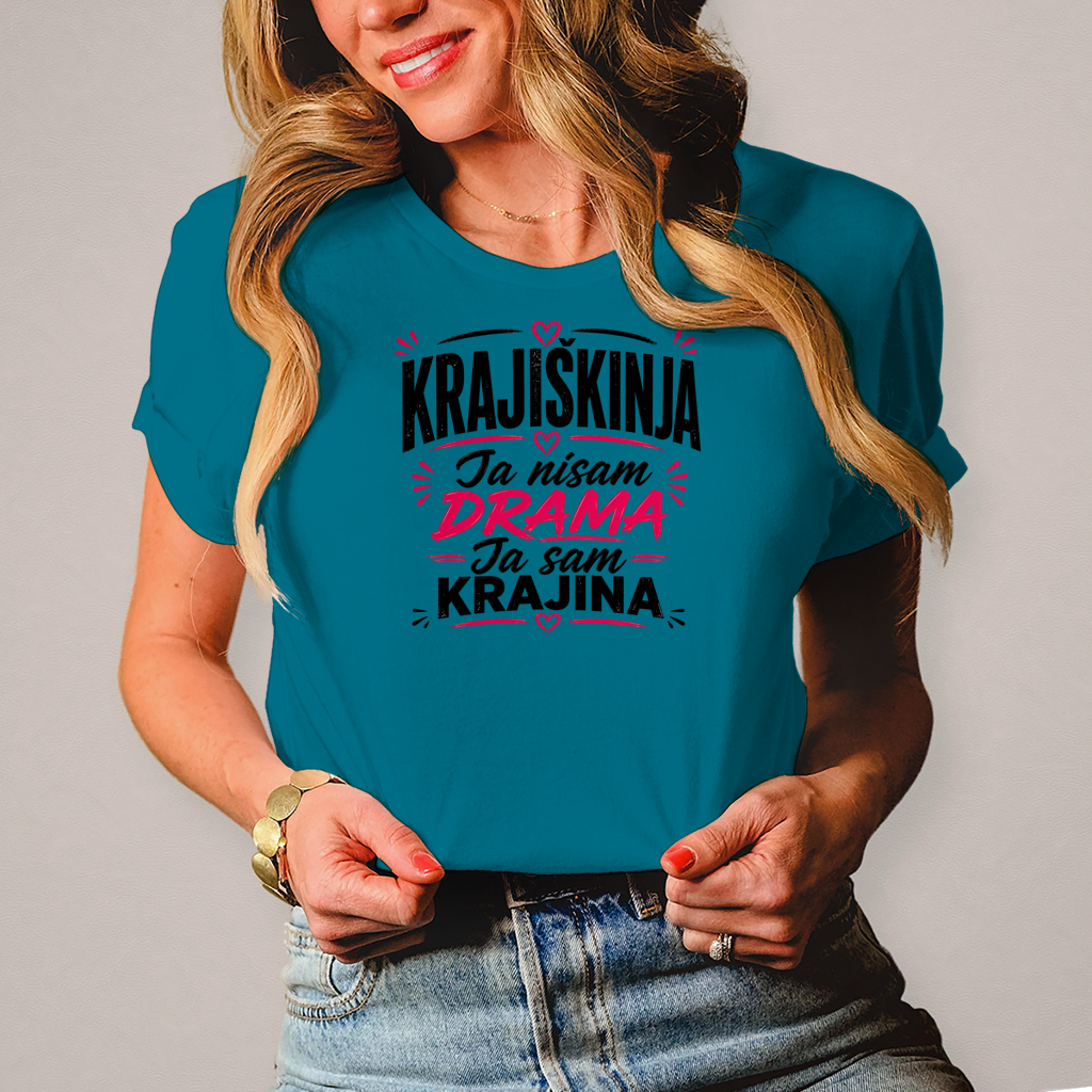 Damen T-Shirt Ja sam KRAJINA