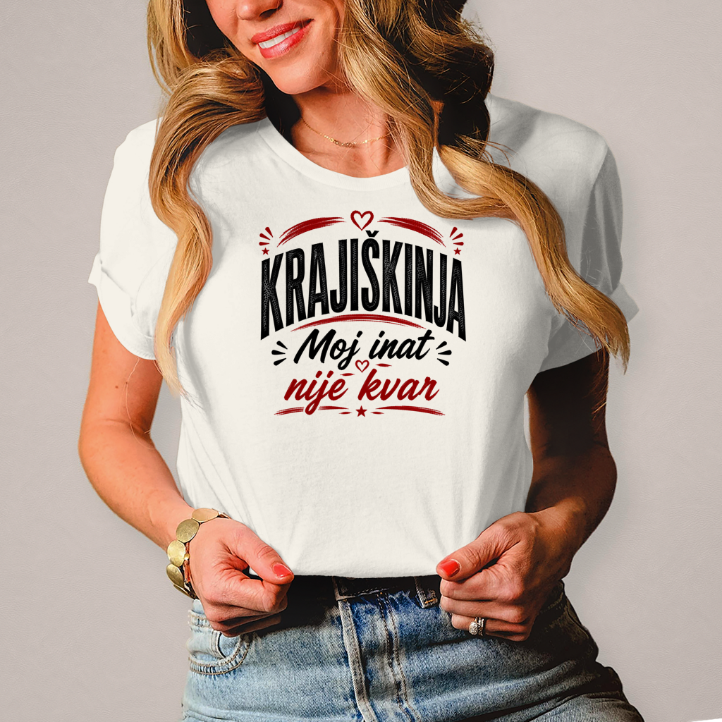 Damen T-Shirt Moj inat nije kvar
