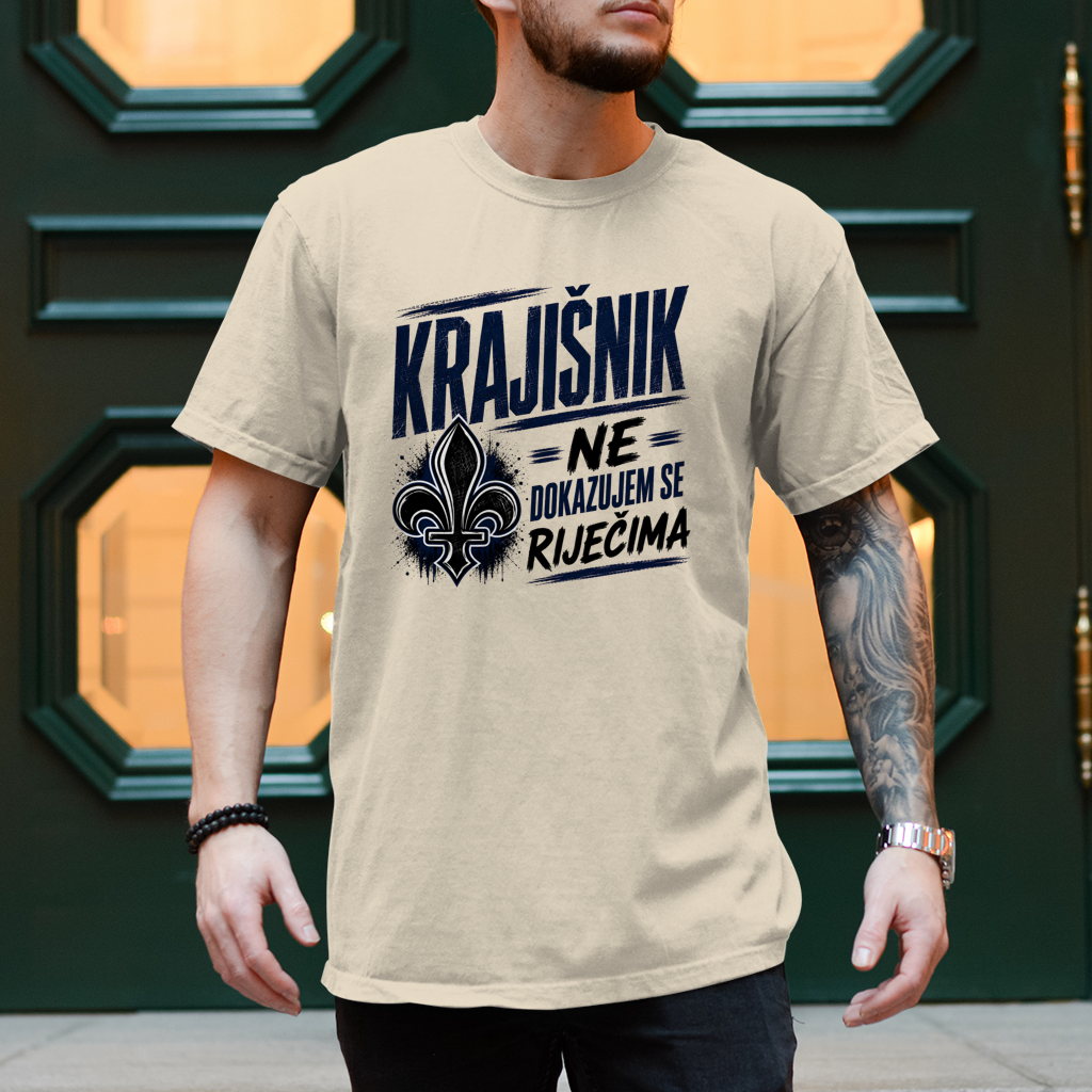 Herren T-Shirt Ne dokazujem se rijecima