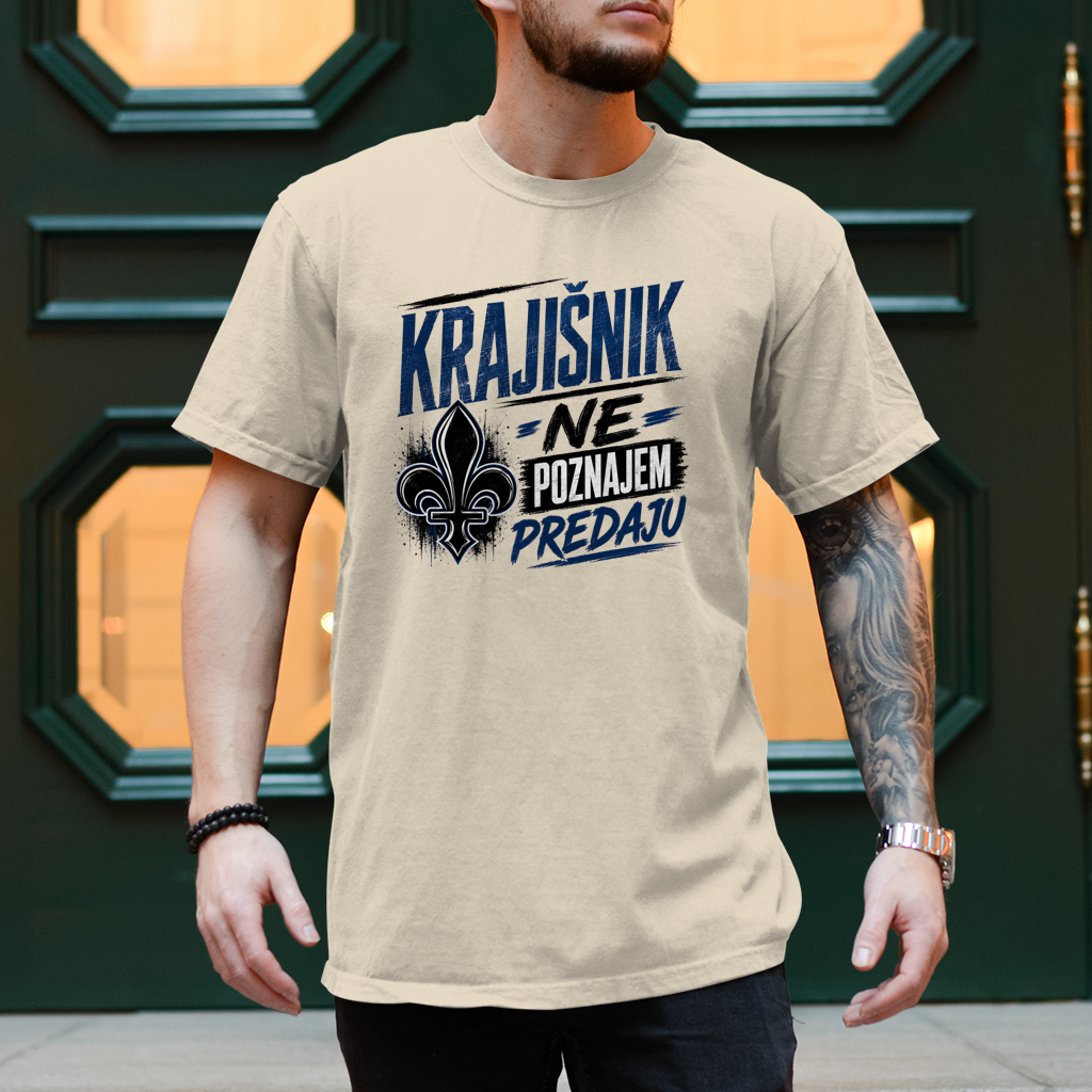 Muška majica Ne poznajem predaju