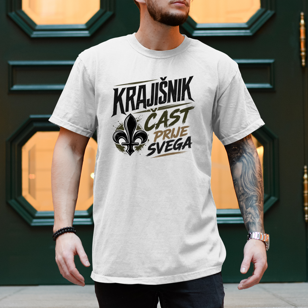 Muška majica Cast prije svega