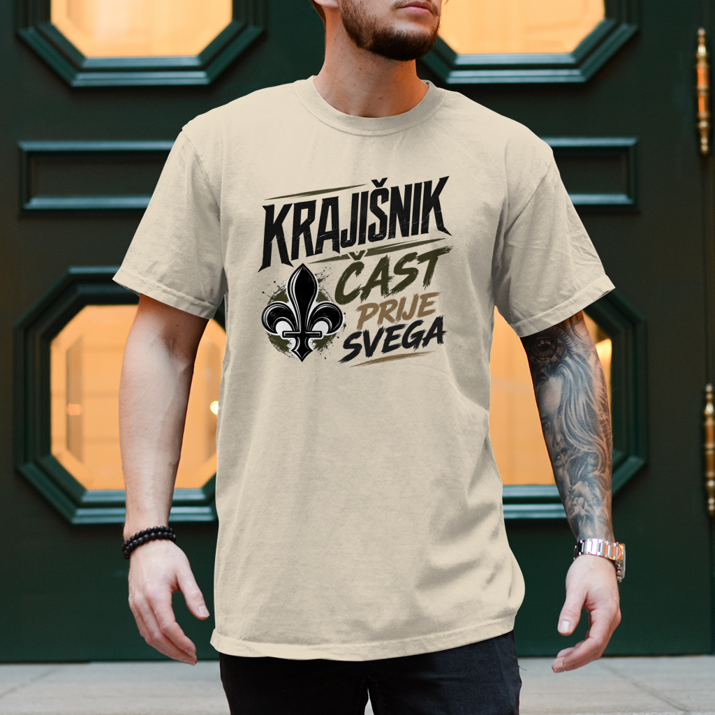 Muška majica Cast prije svega