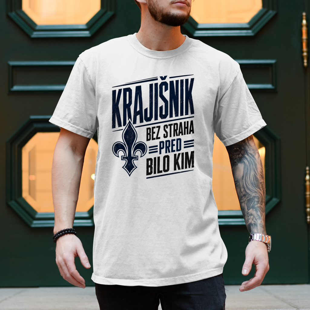 Muška majica Bez straha ni pred kim