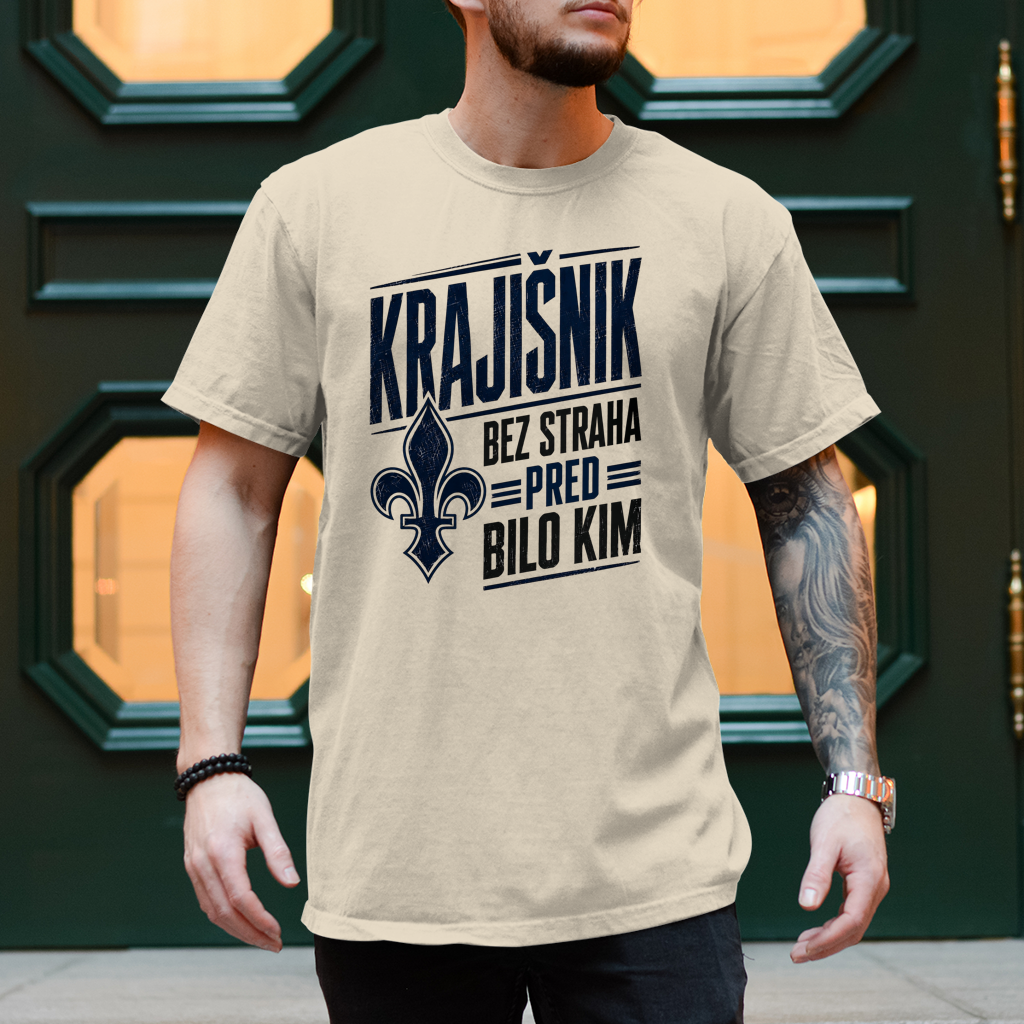 Muška majica Bez straha ni pred kim