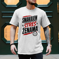 Herren T-Shirt Smanjujem stres