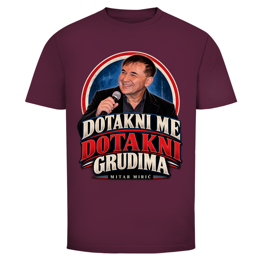 Muška majica Dotakni me Mitar Mirić