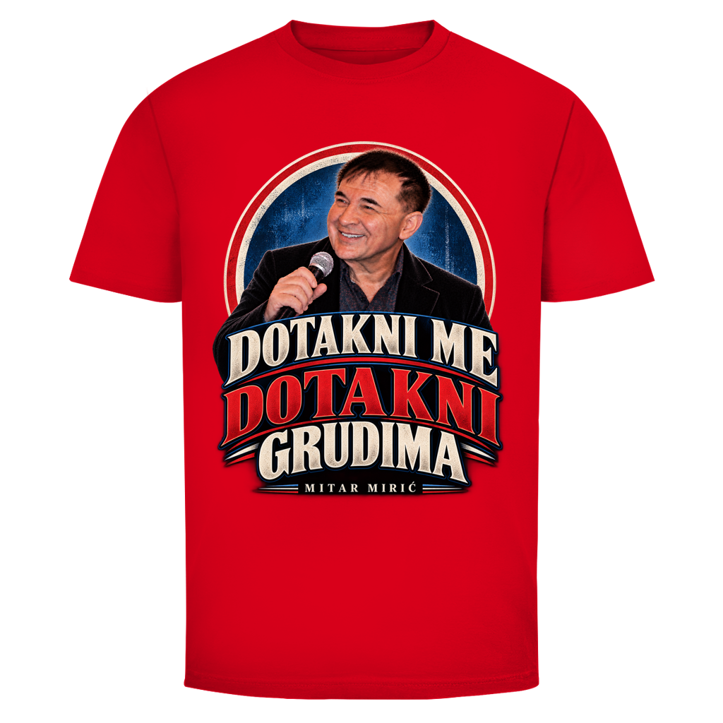 Muška majica Dotakni me Mitar Mirić