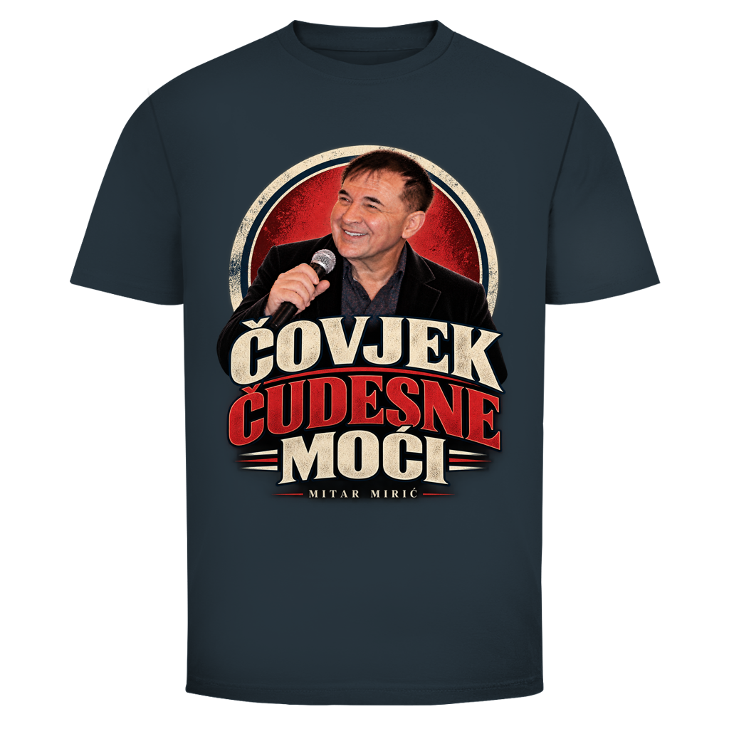 Muška majica Mitar Mirić Čovjek čudesne moći