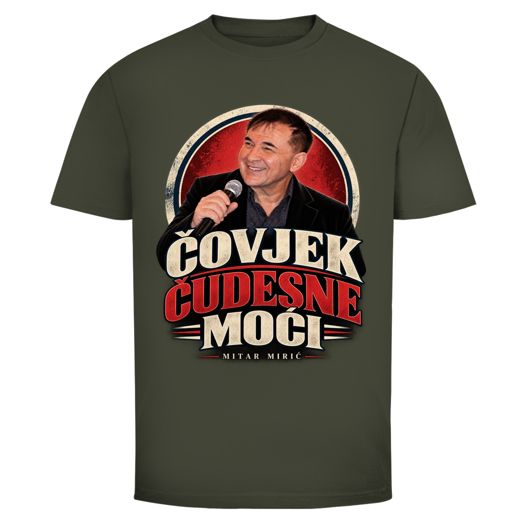 Muška majica Mitar Mirić Čovjek čudesne moći