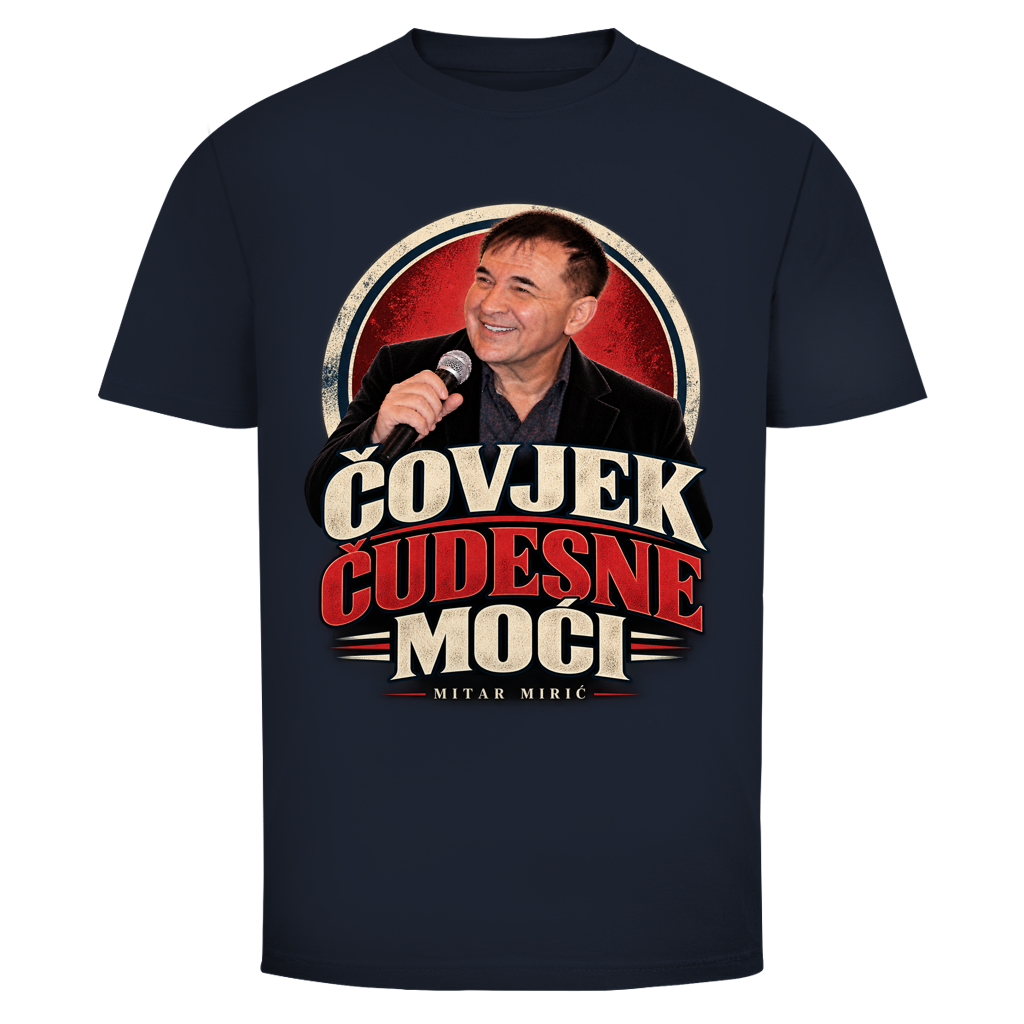 Muška majica Mitar Mirić Čovjek čudesne moći