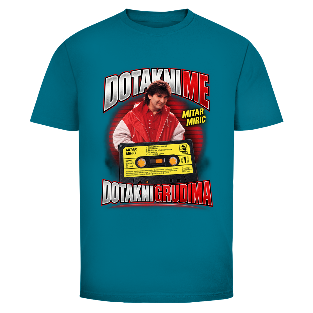 Muška majica Mitar Mirić „Dotakni me“ – Balkan Kult majica