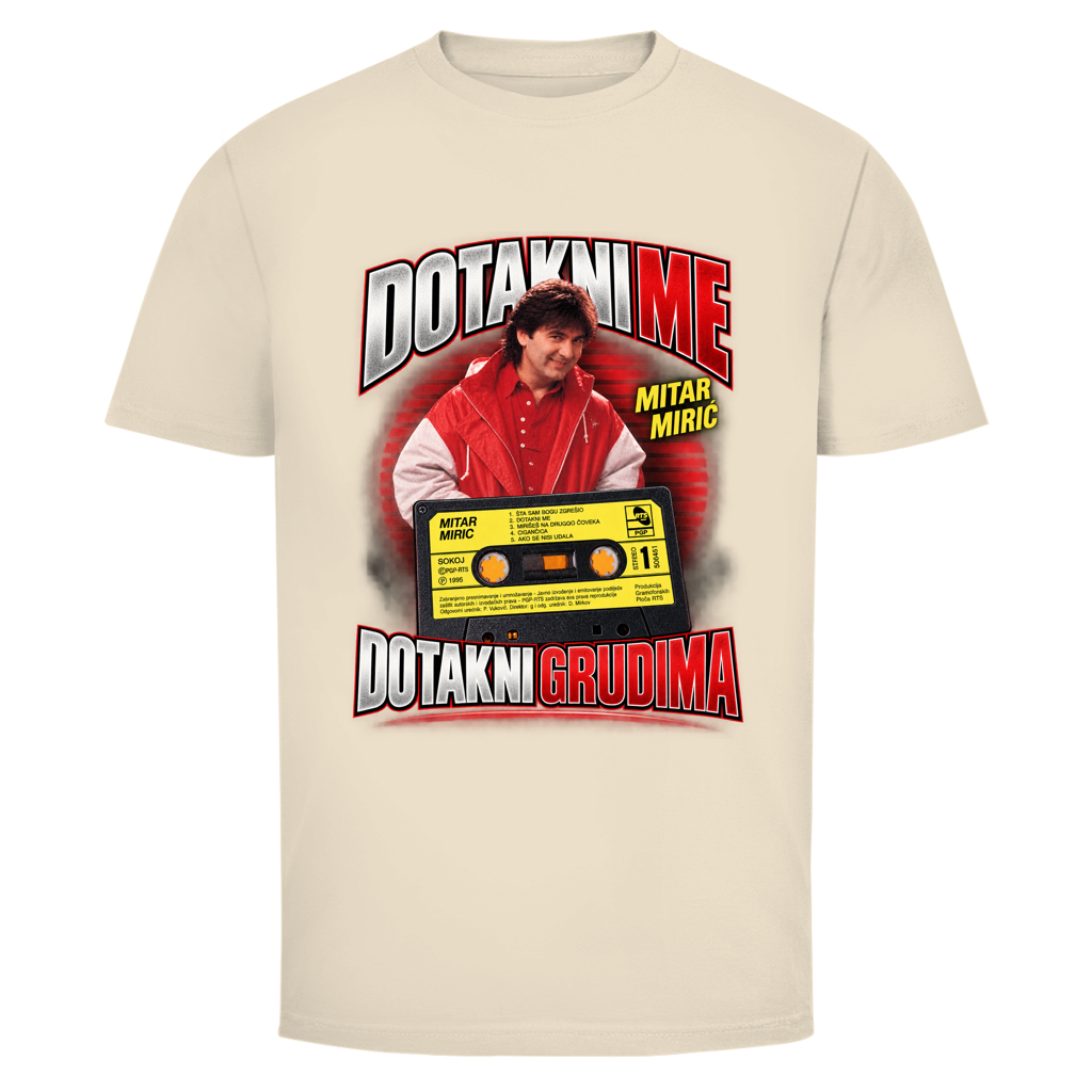 Muška majica Mitar Mirić „Dotakni me“ – Balkan Kult majica