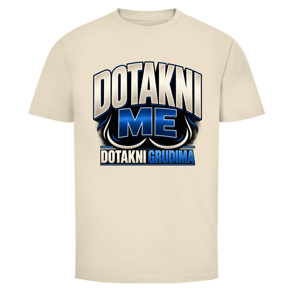 Muška majica Mitar Mirić „Dotakni me“ - plavi dizajn