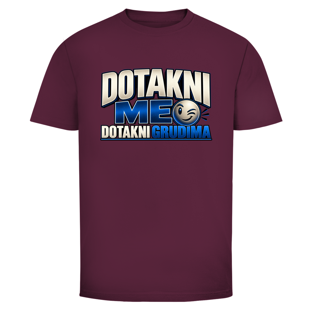Muška majica Mitar Mirić „Dotakni me“ | Balkan Kult majica plava