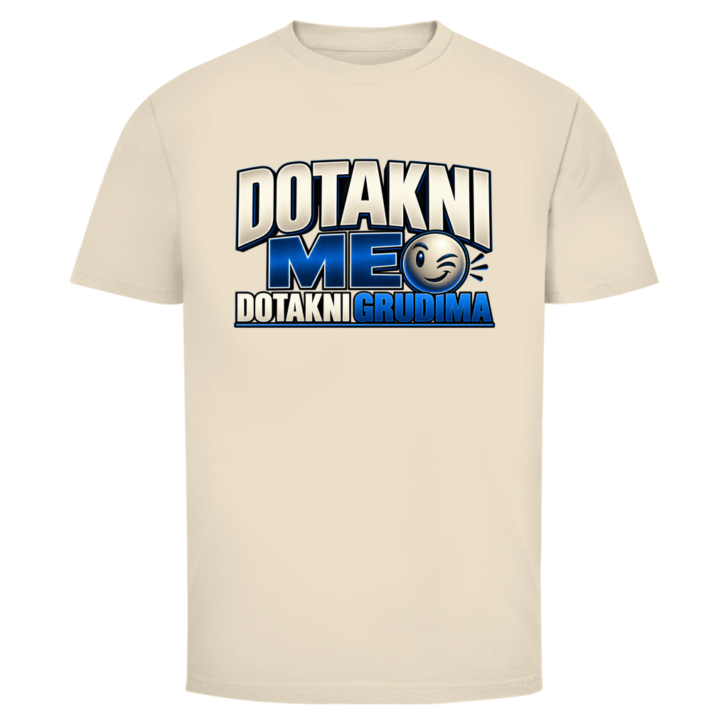 Muška majica Mitar Mirić „Dotakni me“ | Balkan Kult majica plava