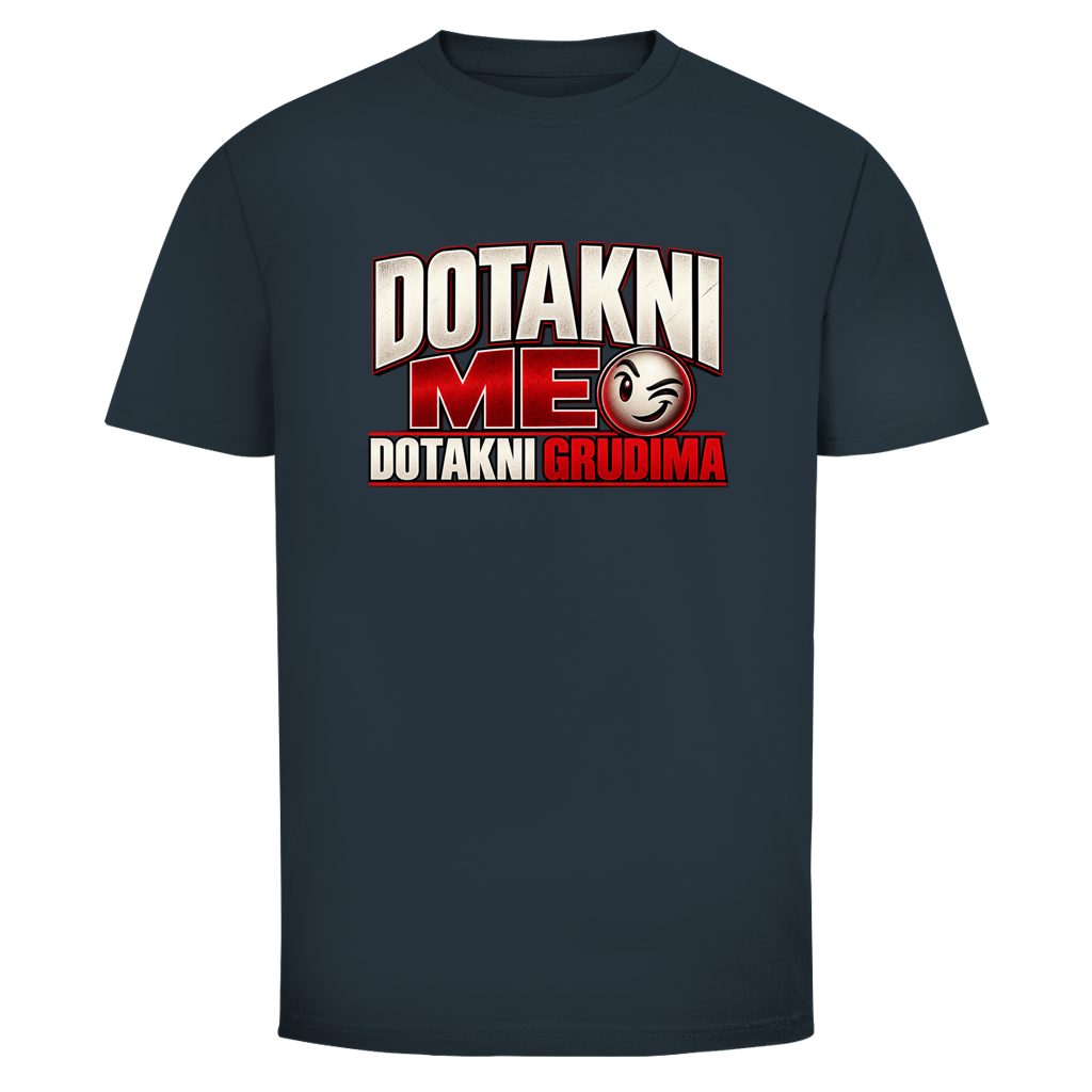 Muška majica Mitar Mirić „Dotakni me“ | Balkan Kult majica crvena