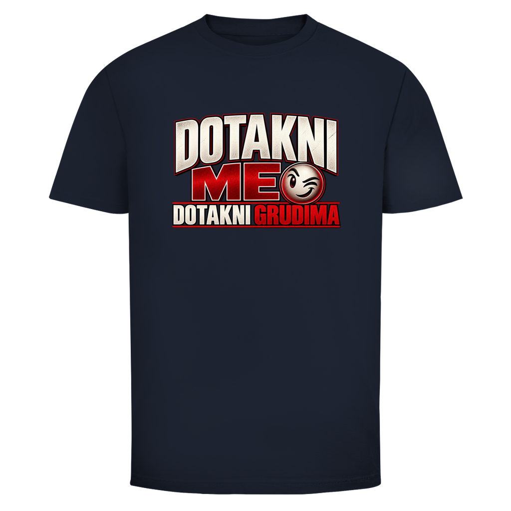 Muška majica Mitar Mirić „Dotakni me“ | Balkan Kult majica crvena