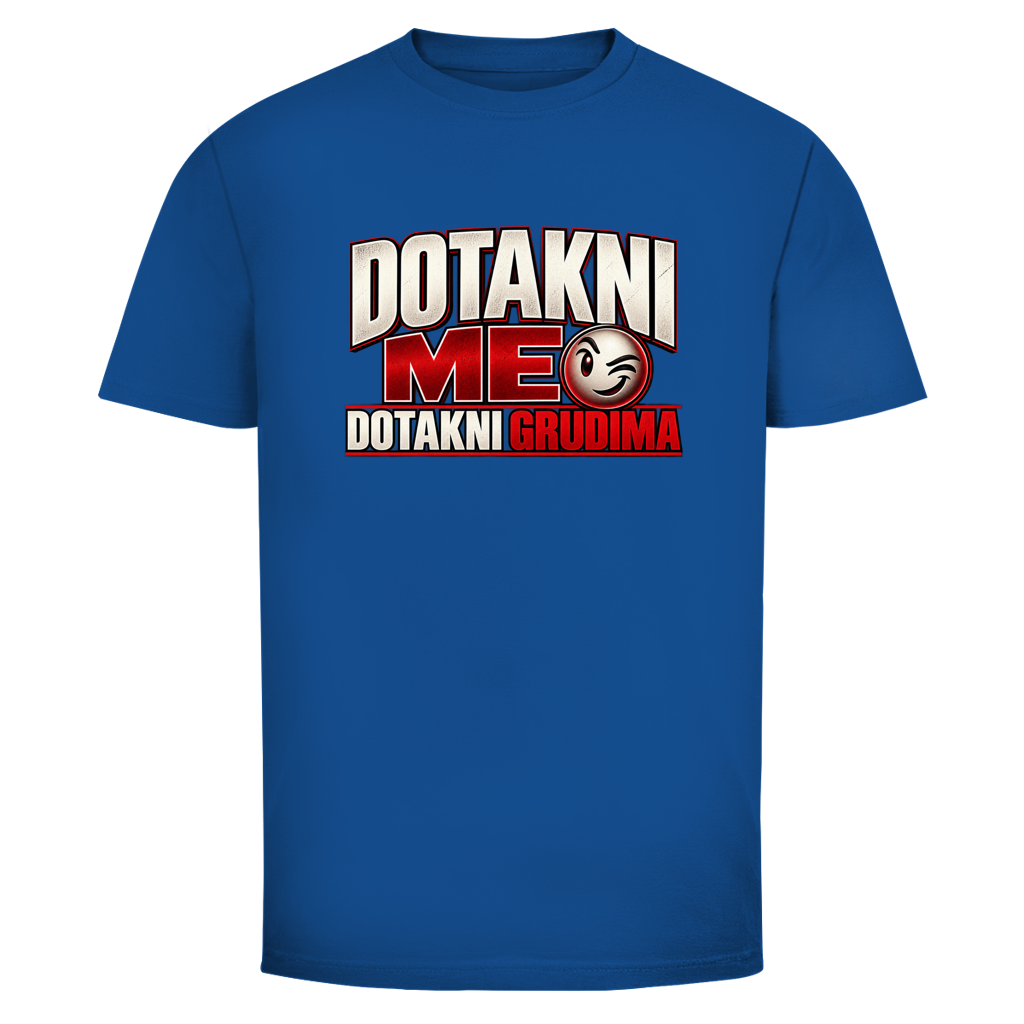 Muška majica Mitar Mirić „Dotakni me“ | Balkan Kult majica crvena