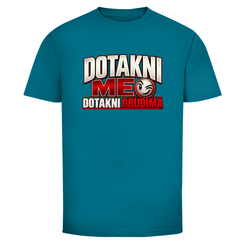Muška majica Mitar Mirić „Dotakni me“ | Balkan Kult majica crvena