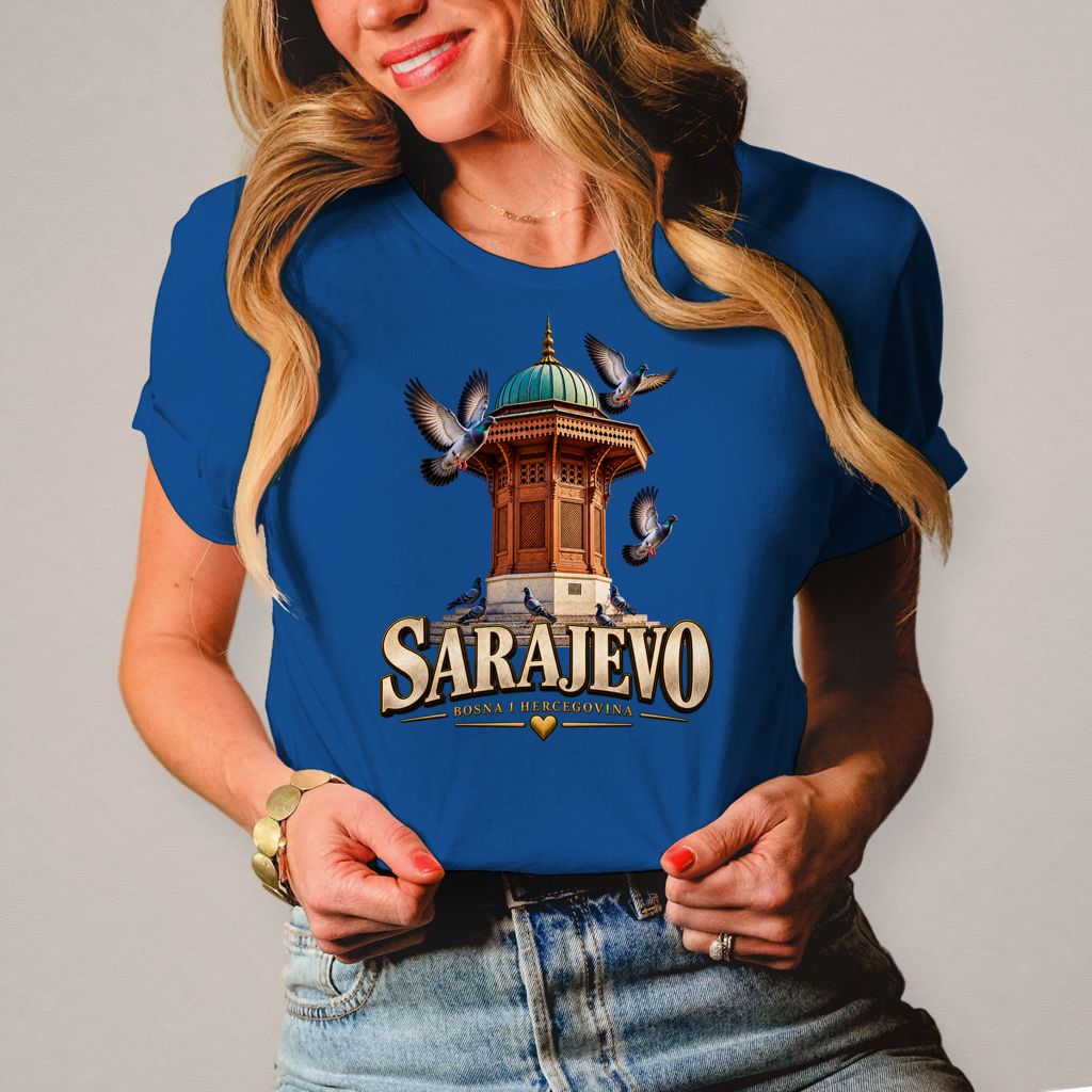 Sarajevo ženska majica | Bosna domovina majica