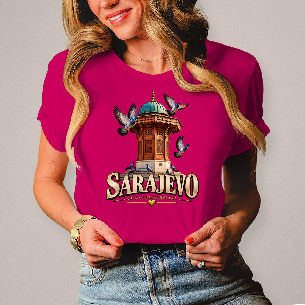 Sarajevo ženska majica | Bosna domovina majica