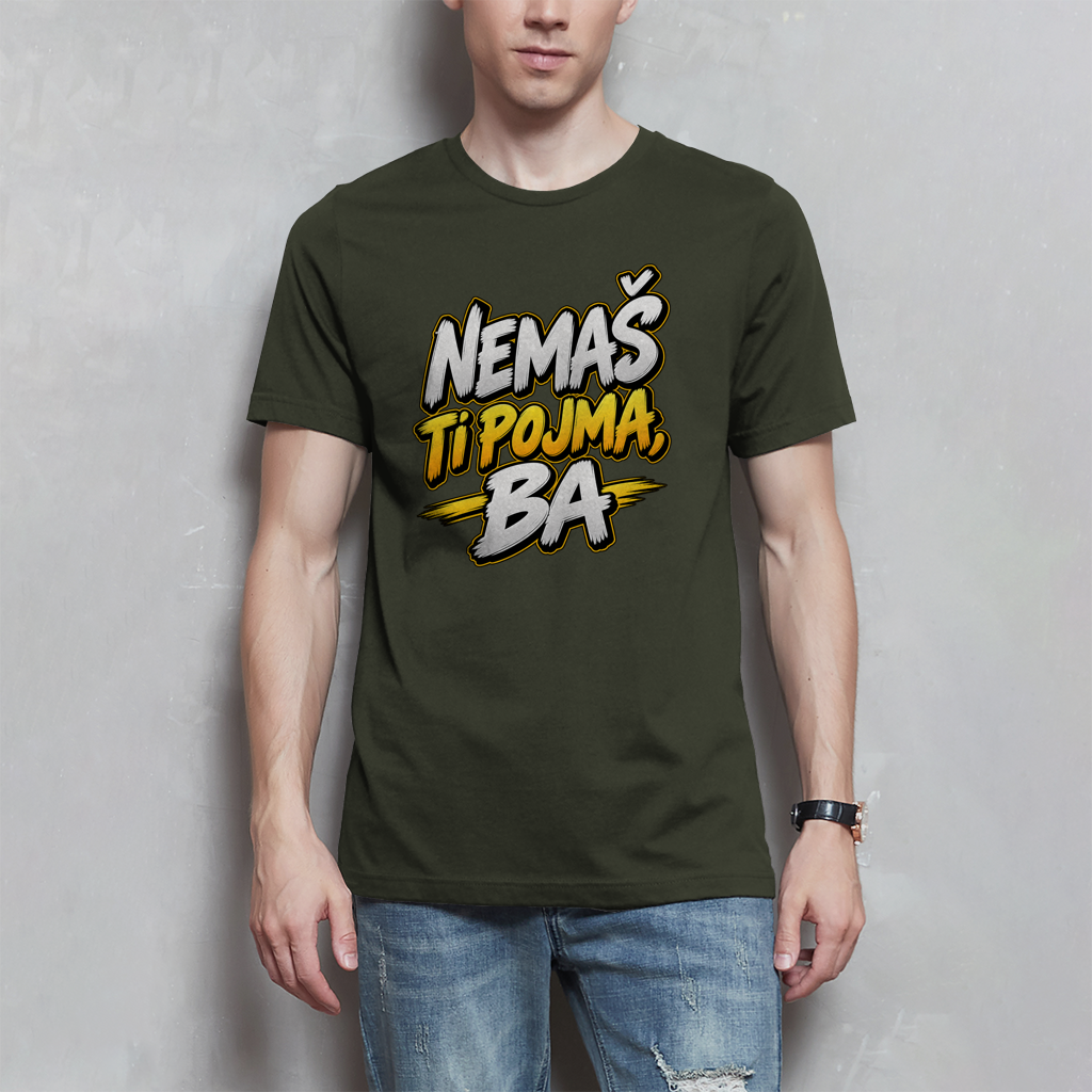 Muška majica kratkih rukava - Nemas ti pojma ba