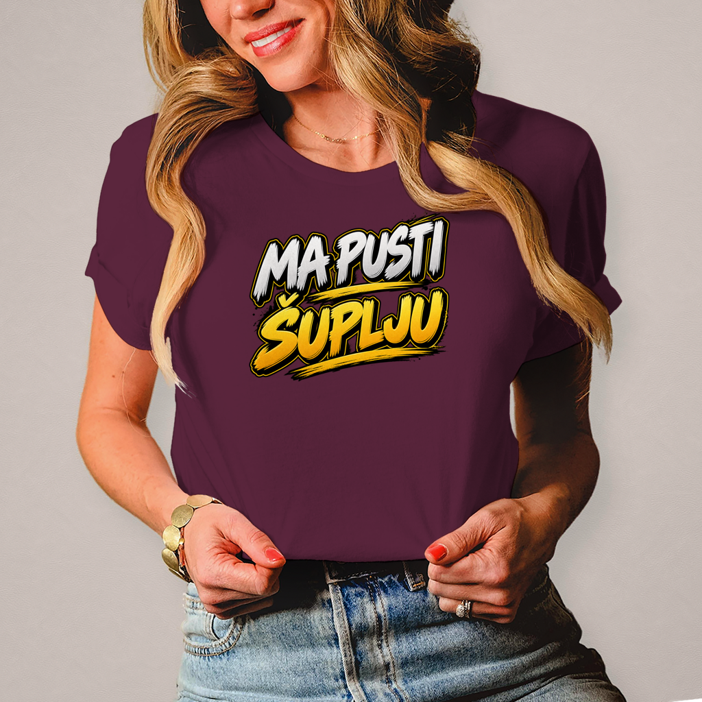 Ženska majica Ma pusti šuplju