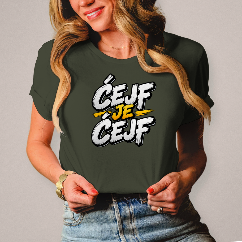 Ženska majica Cejf je cejf