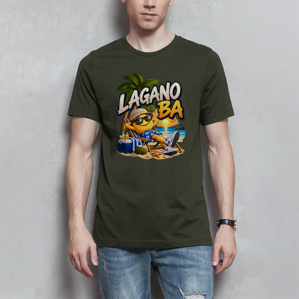 Muška majica - Lagano ba Beach Edition