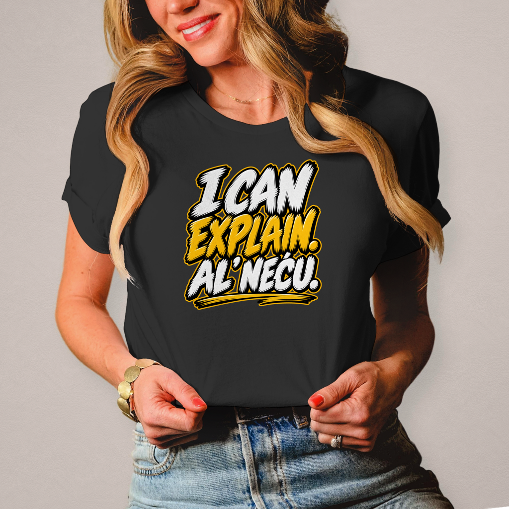 Ženska majica I can explain al necu