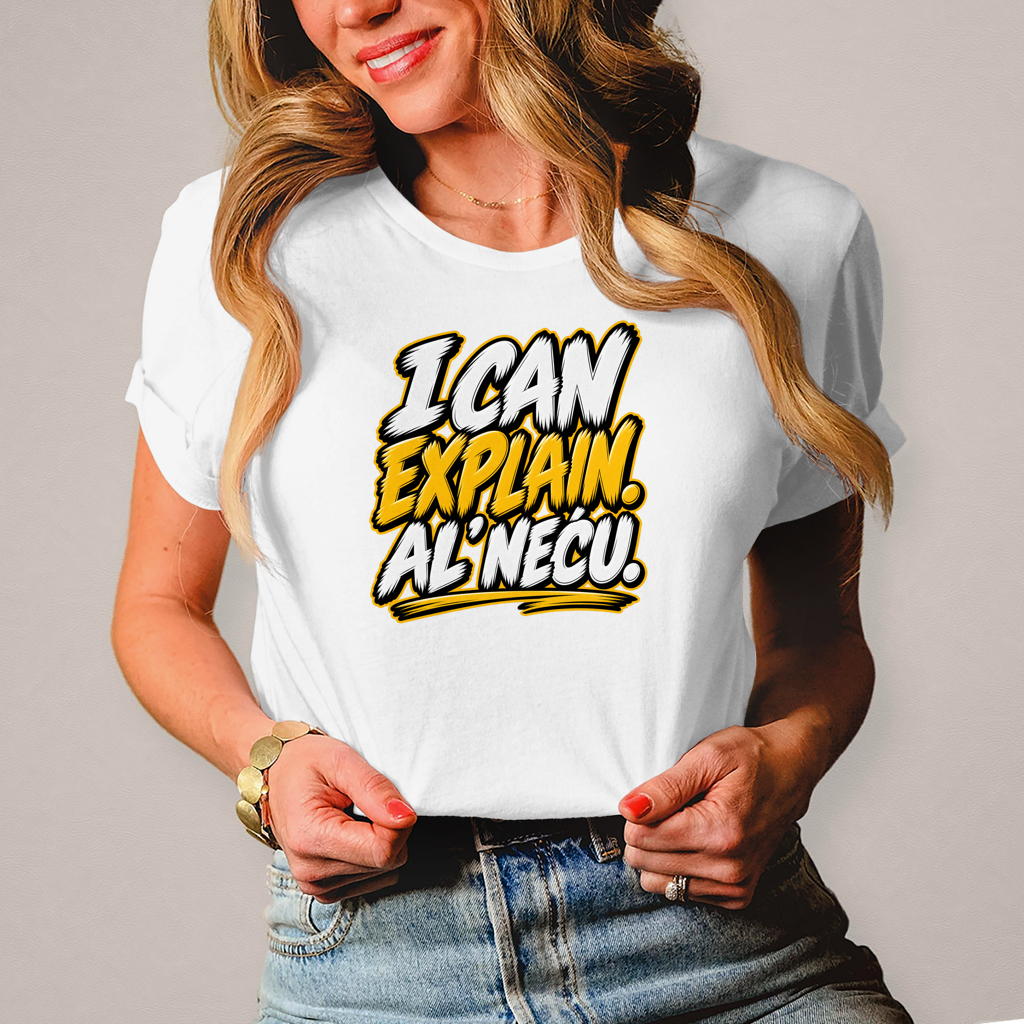 Ženska majica I can explain al necu