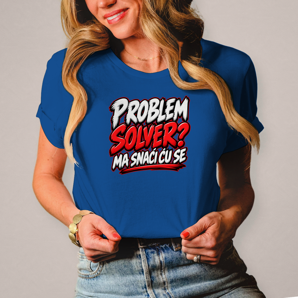 Ženska majica Problem solver