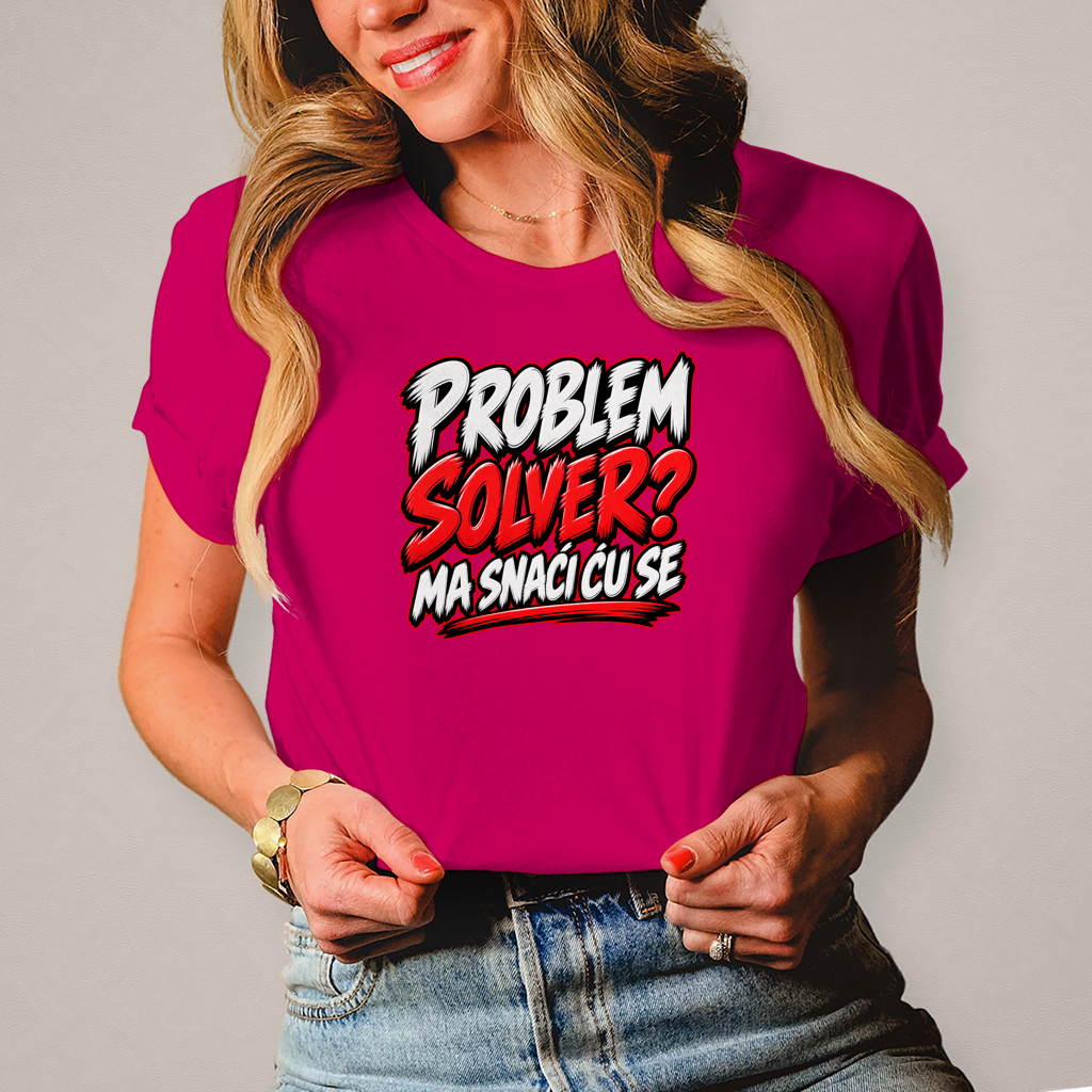 Ženska majica Problem solver